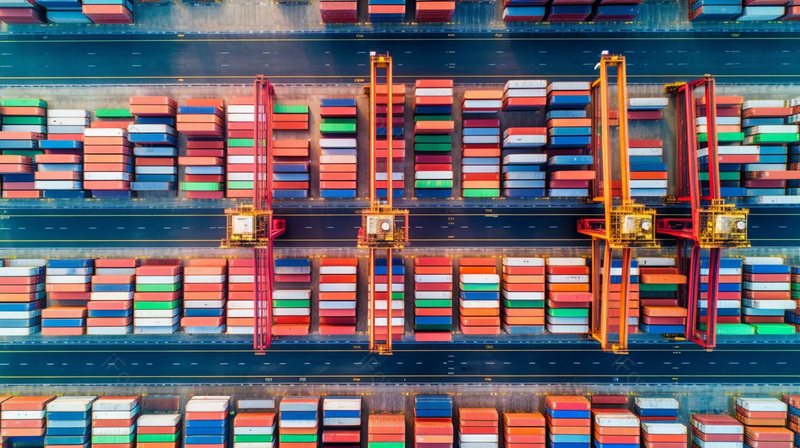 航拍码头港口集装箱运输交通重要枢纽,高清,摄影图,摄影图片,图片大全,摄影图免费下载